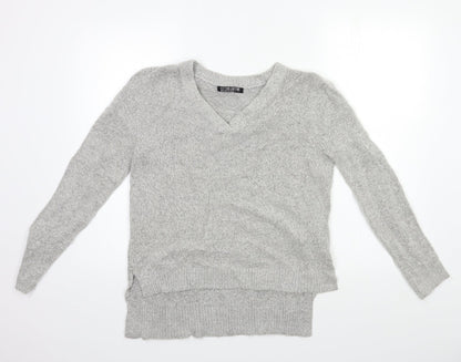 Cotton On Womens Grey  Knit Pullover Jumper Size 2XS