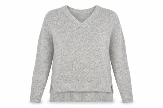 Cotton On Womens Grey  Knit Pullover Jumper Size 2XS