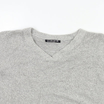 Cotton On Womens Grey  Knit Pullover Jumper Size 2XS