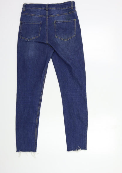 Womens UK Size 26 in Preworn Regular Fit Skinny Blue Jeans