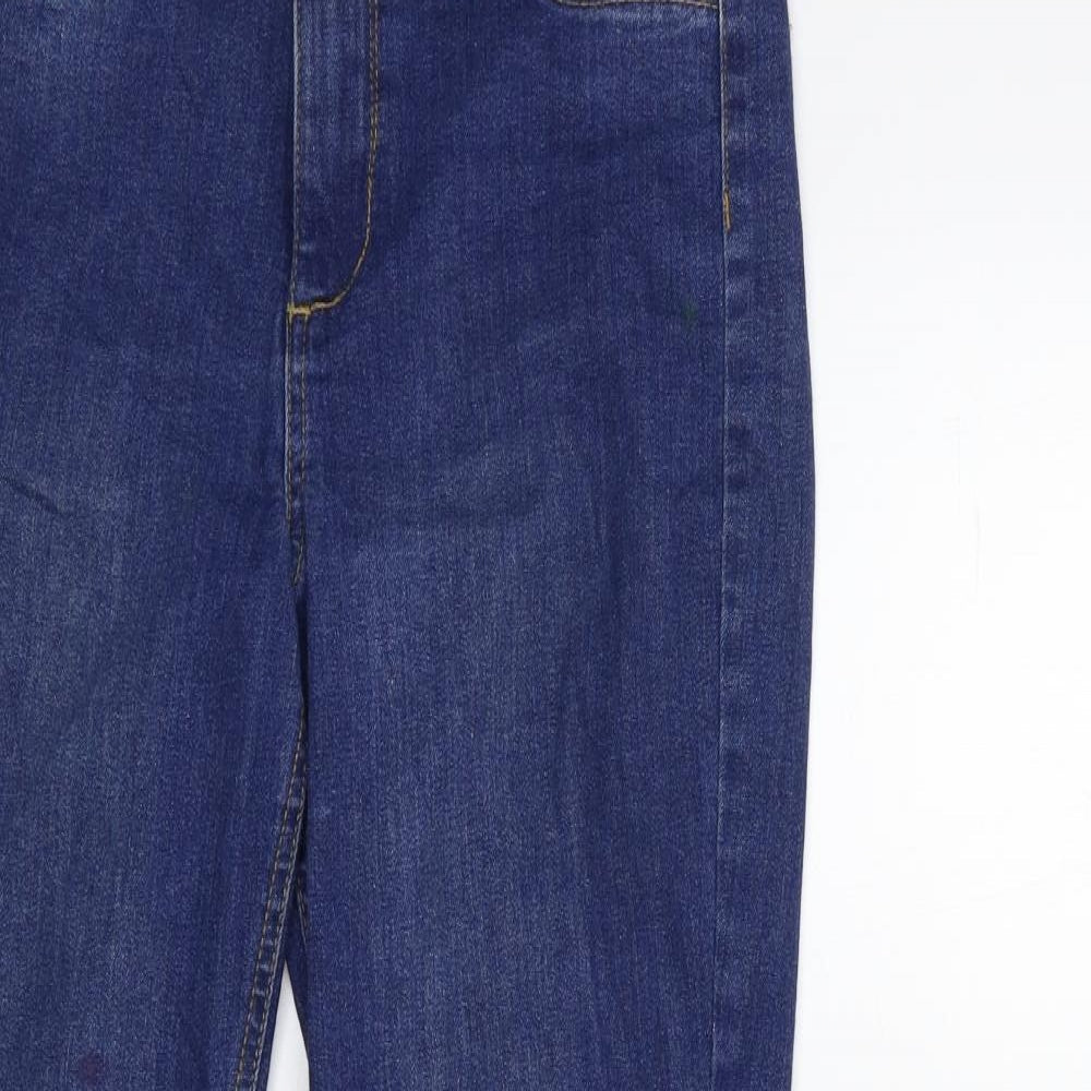 Womens UK Size 26 in Preworn Regular Fit Skinny Blue Jeans