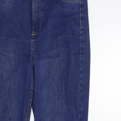 Womens UK Size 26 in Preworn Regular Fit Skinny Blue Jeans