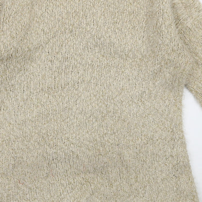 Womens UK Size 10 F&F Ivory Pullover Jumper