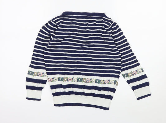 Womens UK Size 12 New Look Blue Pullover Jumper