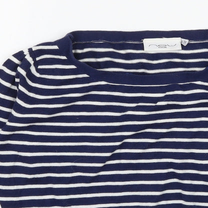 Womens UK Size 12 New Look Blue Pullover Jumper
