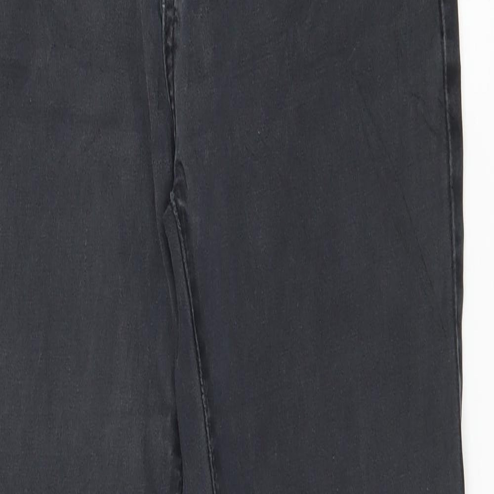 Red Rose Womens Grey  Denim Skinny Jeans Size 8 L29 in