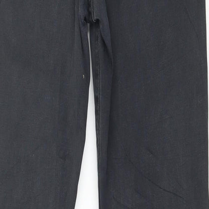 Red Rose Womens Grey  Denim Skinny Jeans Size 8 L29 in