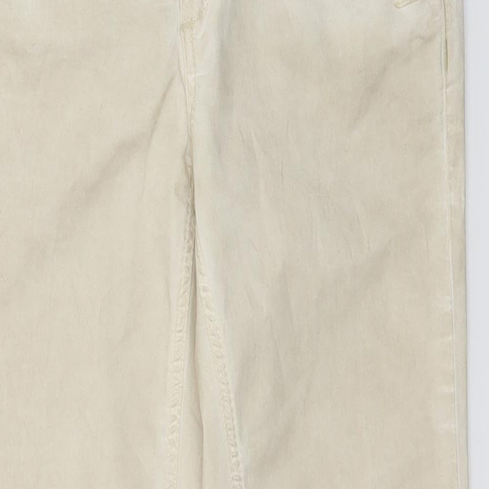 Fang Womens Beige  Denim Skinny Jeans Size 28 in L28 in