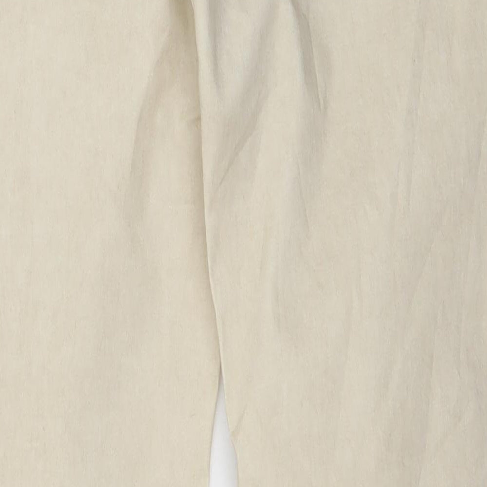 Fang Womens Beige  Denim Skinny Jeans Size 28 in L28 in