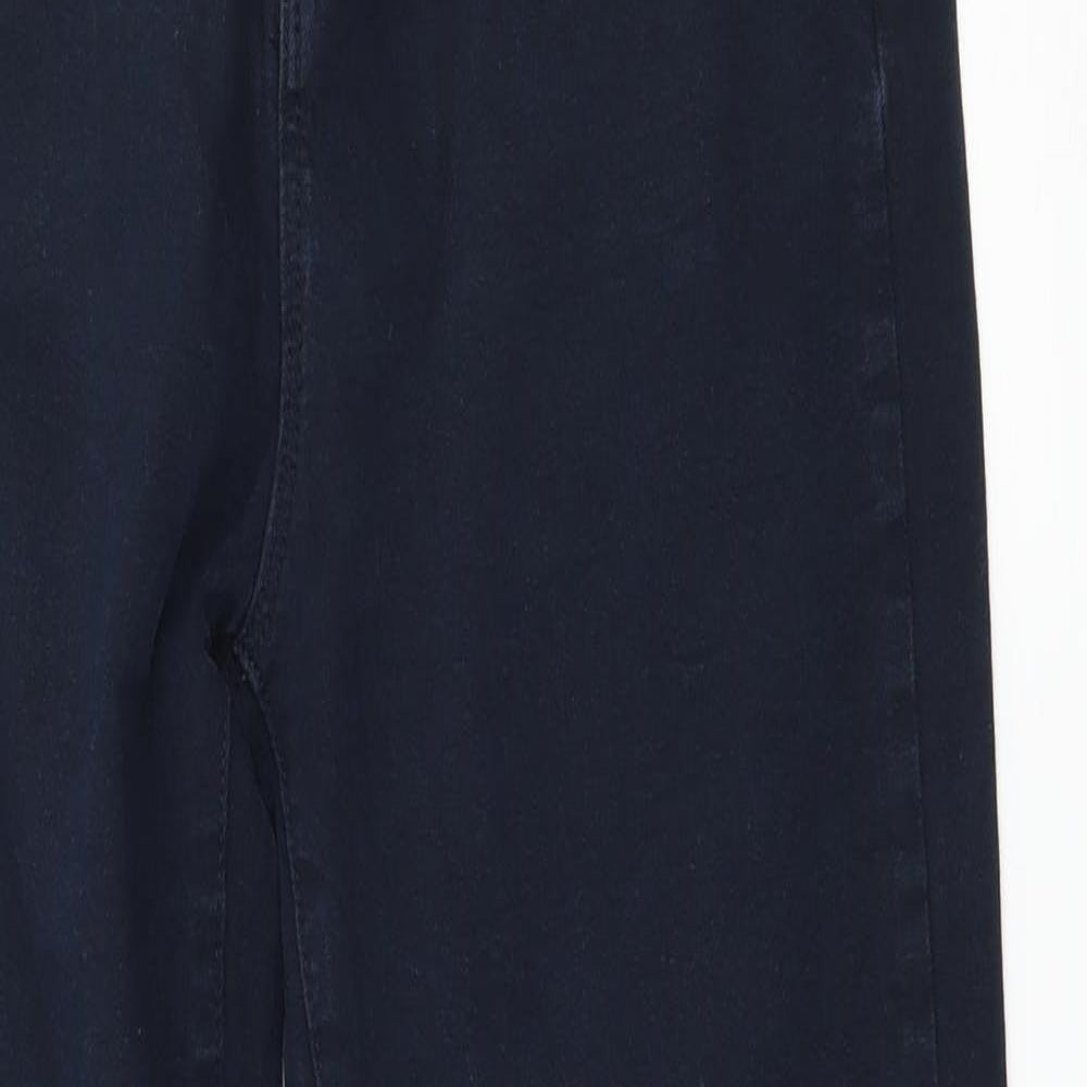 Womens UK Size 30 in Camaïeu Regular Fit Skinny Blue Jeans