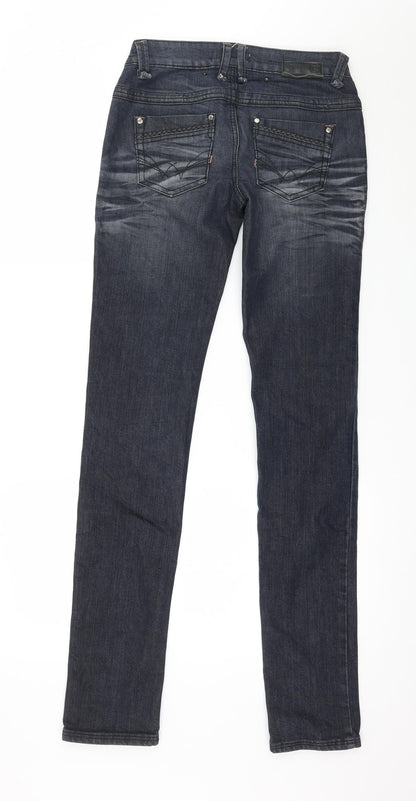Blue Rags Womens Blue  Denim Skinny Jeans Size 26 in L34 in