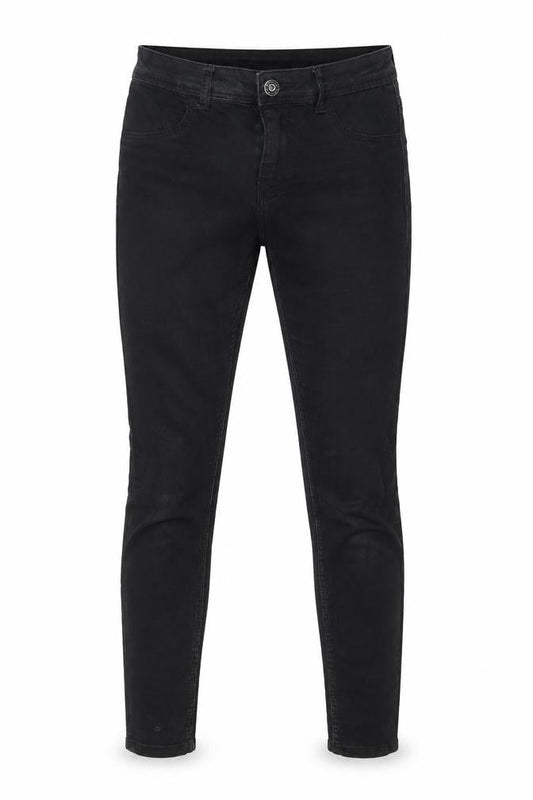 Womens UK Size 8 Bershka Regular Fit Skinny Black Jeans