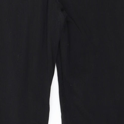 Preworb Womens Black   Trousers  Size 36 in L20 in