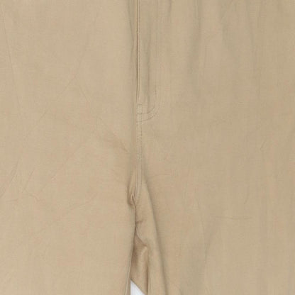 Laura Kent Womens Brown  Denim Straight Jeans Size 36 in L25 in