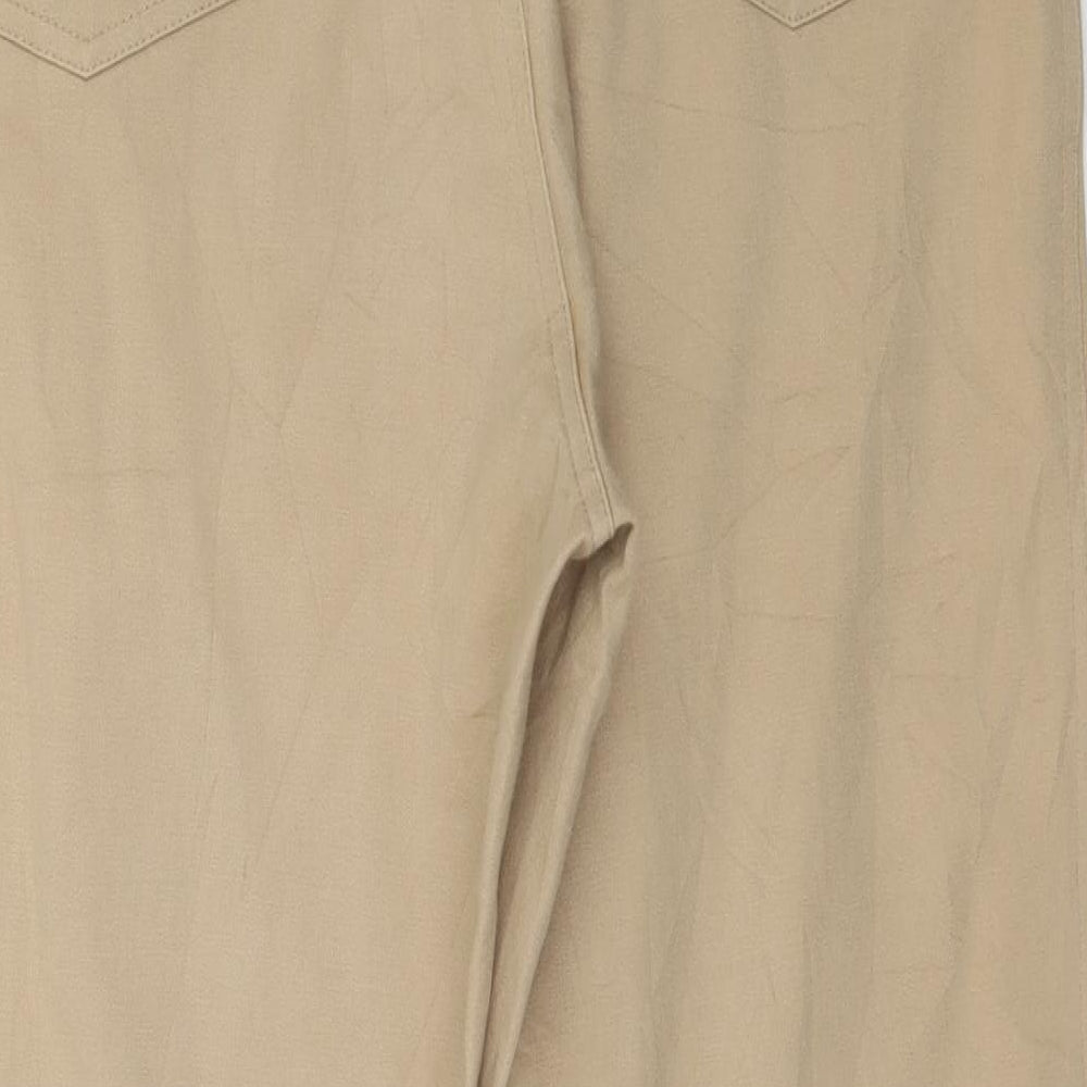 Laura Kent Womens Brown  Denim Straight Jeans Size 36 in L25 in