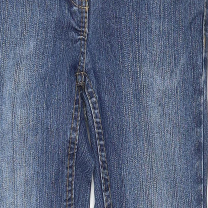 Here + There Girls Blue  Denim Straight Jeans Size 9 Years