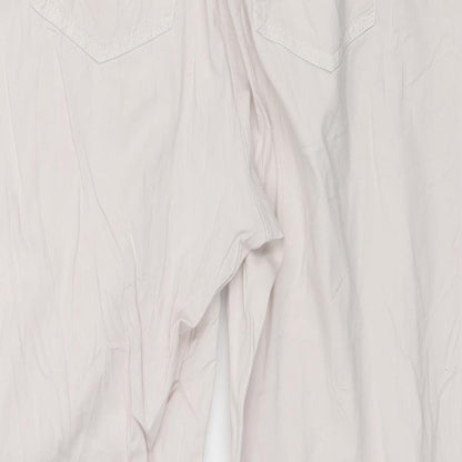 Gerry Weber Womens Ivory   Cropped Trousers Size 36 in L25 in