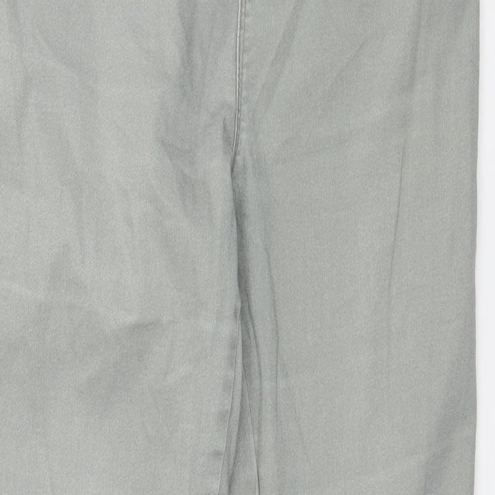 Denim & Co. Womens Grey  Denim Jegging Jeans Size 10 L28 in