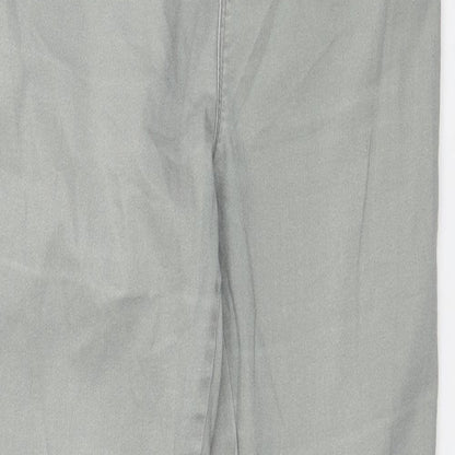 Denim & Co. Womens Grey  Denim Jegging Jeans Size 10 L28 in