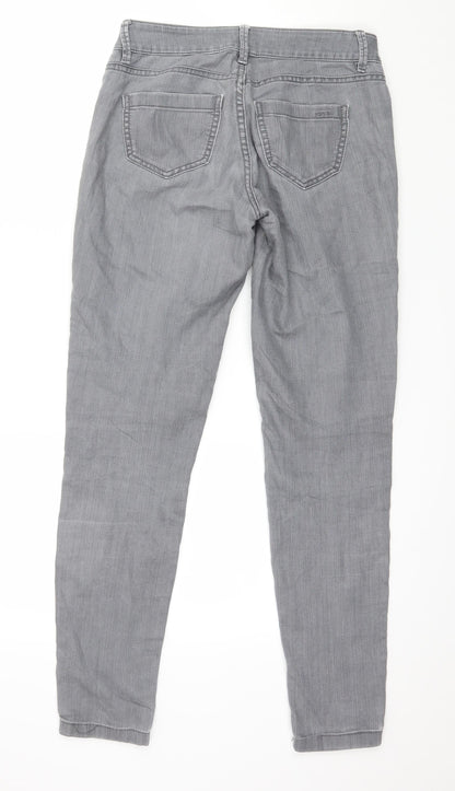 Womens UK Size XS Esprit Regular Fit Skinny Grey Jeans