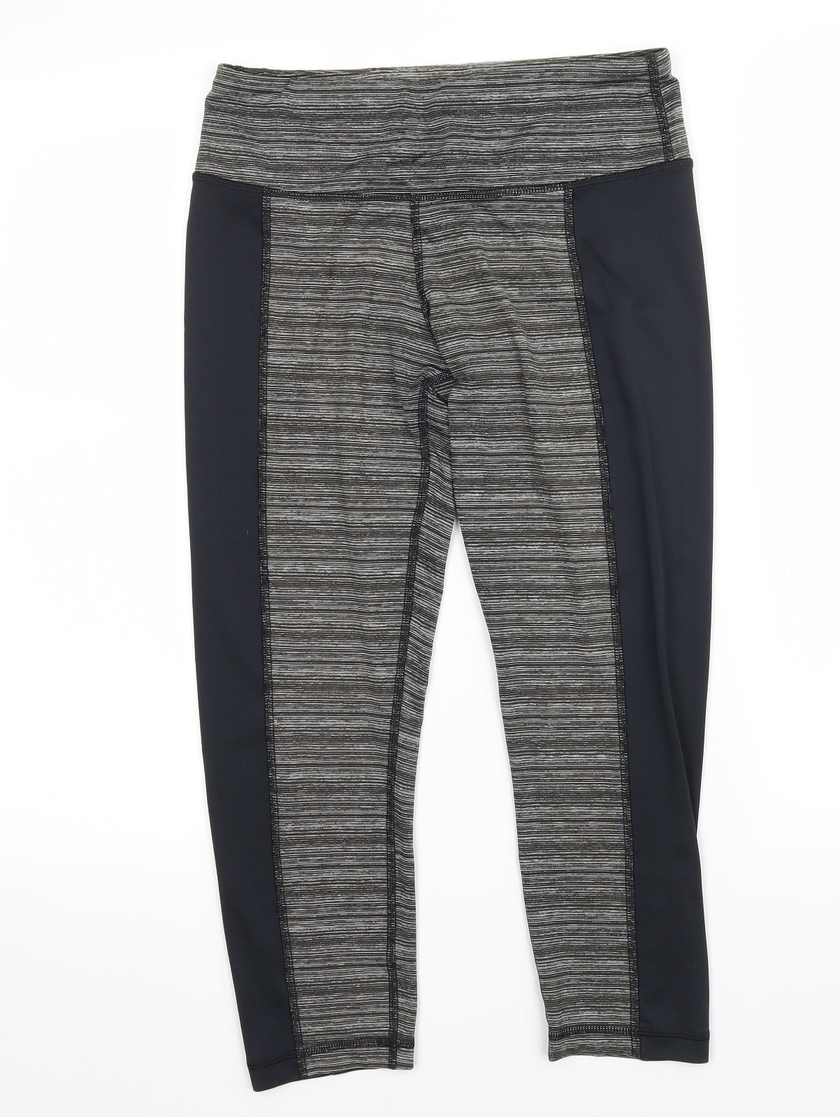 Womens UK Size 28 in Preworn  Capri Grey Leggings