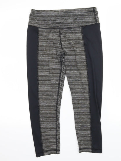 Womens UK Size 28 in Preworn  Capri Grey Leggings
