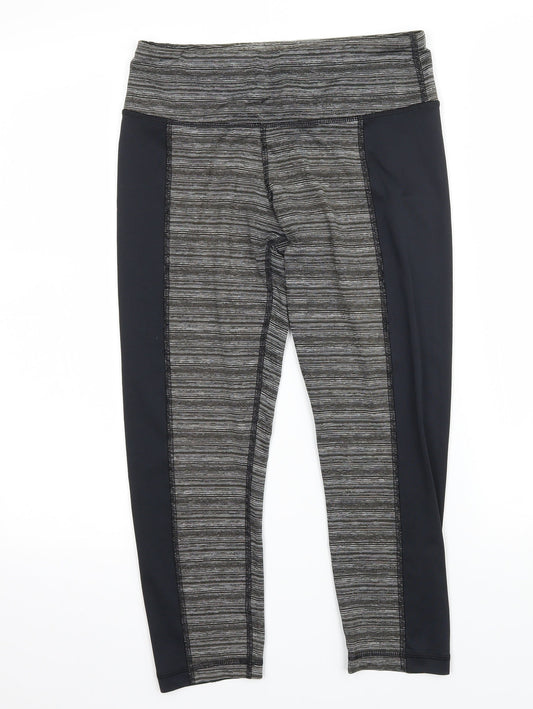 Womens UK Size 28 in Preworn  Capri Grey Leggings