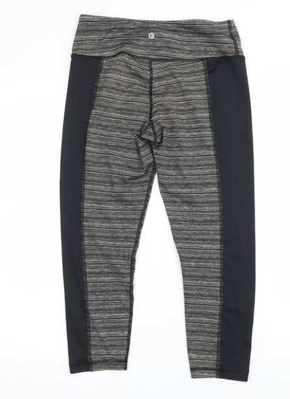 Womens UK Size 28 in Preworn  Capri Grey Leggings