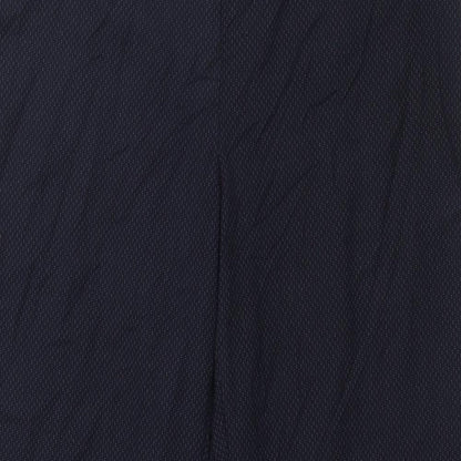 Womens UK Size 14 Marks and Spencer Regular Fit  Blue Trousers
