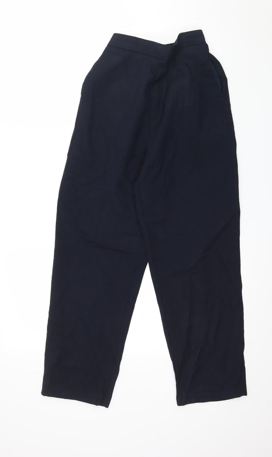 Womens UK Size 25 in Saira of Manchester Regular Fit  Blue Trousers