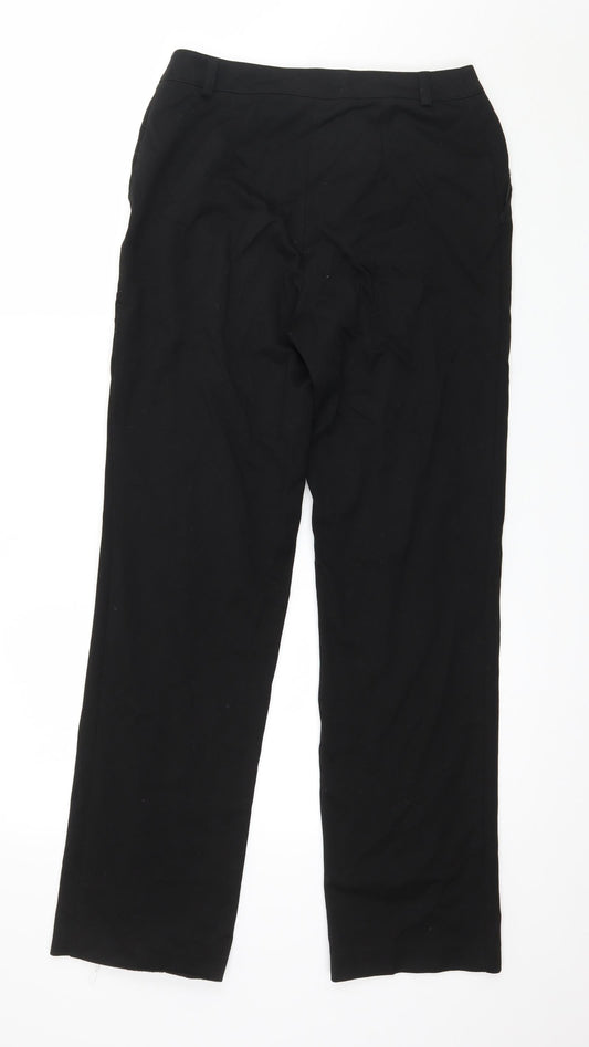 Womens UK Size 10 The Collection Regular Fit  Black Trousers