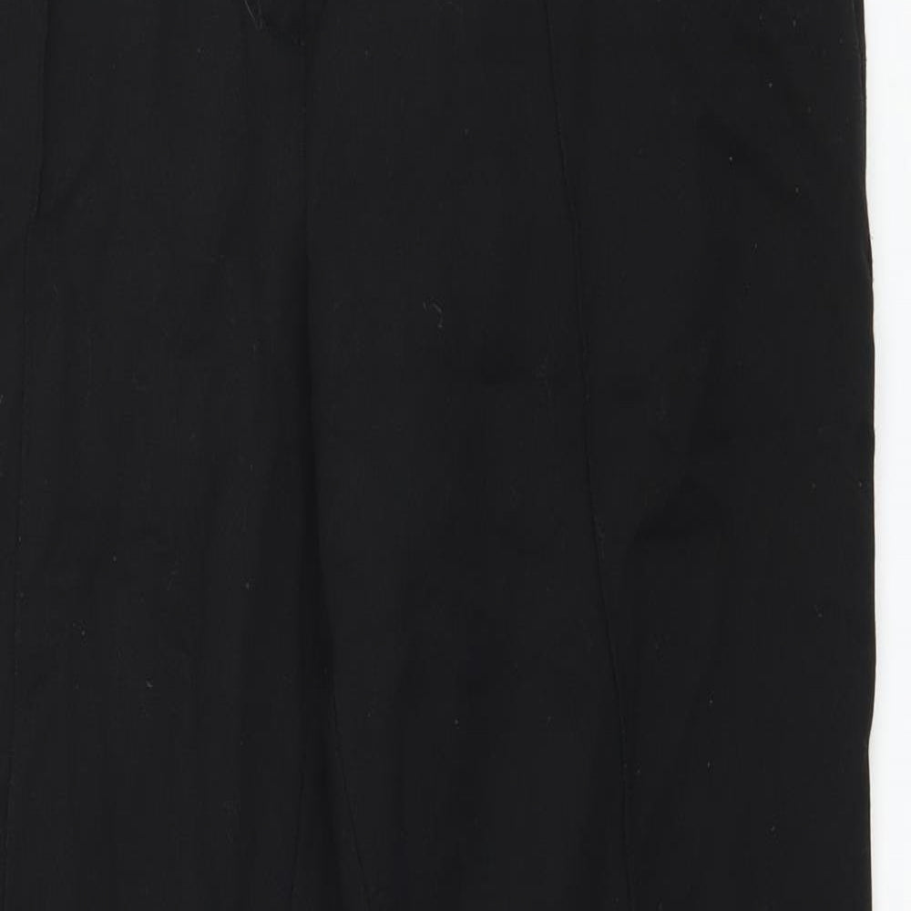 Womens UK Size 10 The Collection Regular Fit  Black Trousers