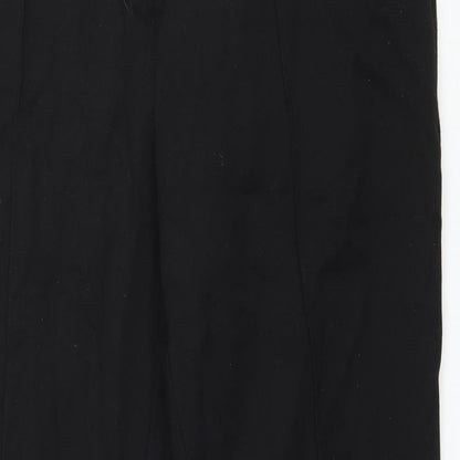 Womens UK Size 10 The Collection Regular Fit  Black Trousers