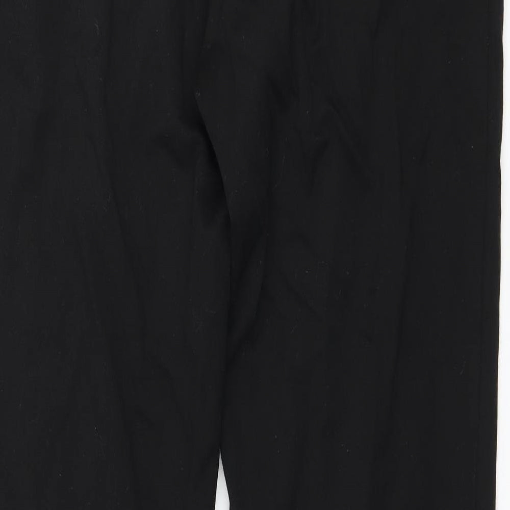 Womens UK Size 10 The Collection Regular Fit  Black Trousers