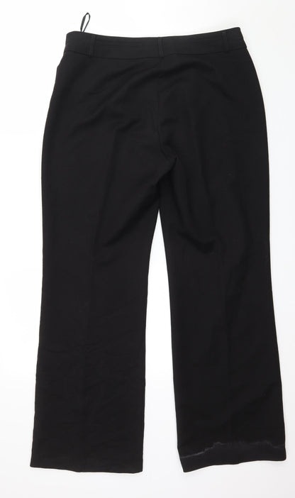 Bonmarché Womens Black   Trousers  Size 14 L29 in