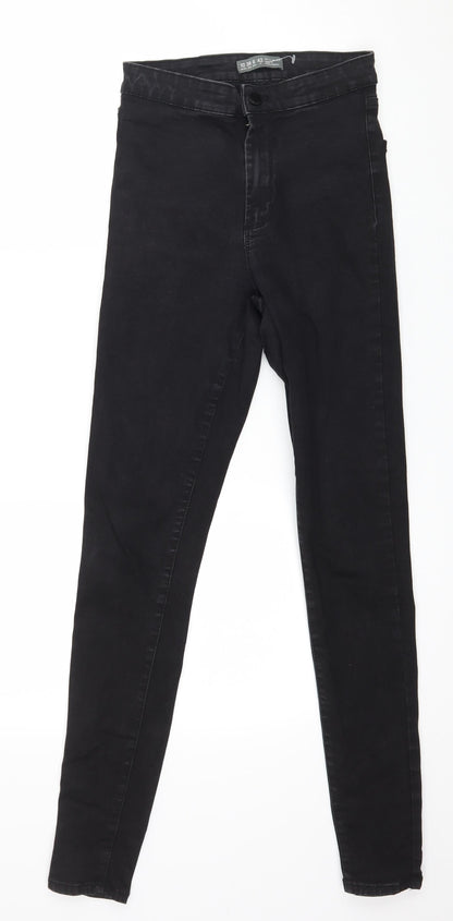 Denim & Co. Womens Black  Denim Skinny Jeans Size 10 L29 in