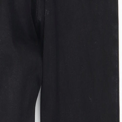 Denim & Co. Womens Black  Denim Skinny Jeans Size 10 L29 in