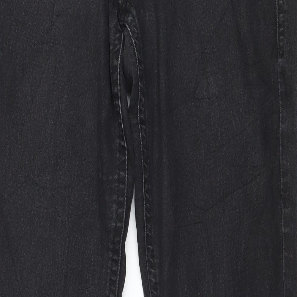 Bershka Womens Grey  Denim Skinny Jeans Size 8 L30 in