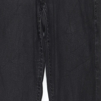 Bershka Womens Grey  Denim Skinny Jeans Size 8 L30 in