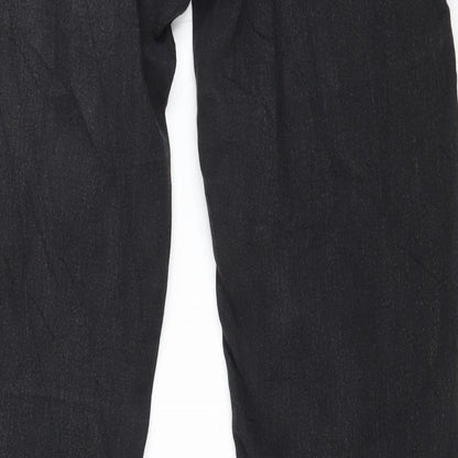 Bershka Womens Grey  Denim Skinny Jeans Size 8 L30 in