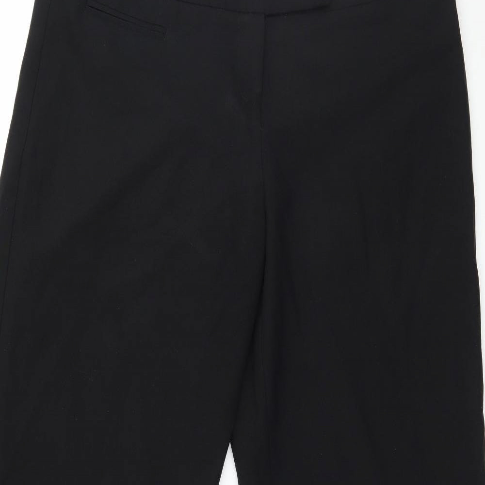 Womens UK Size 12 Evie Regular Fit  Black Trousers