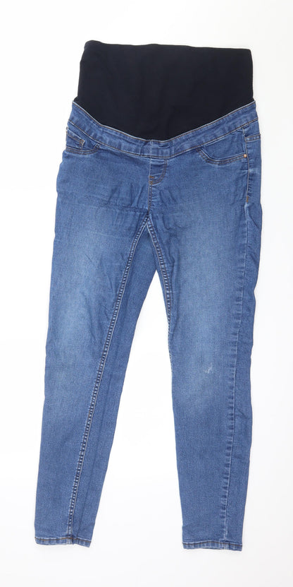 New Look Womens Blue  Denim Jegging Jeans Size 8 L27 in