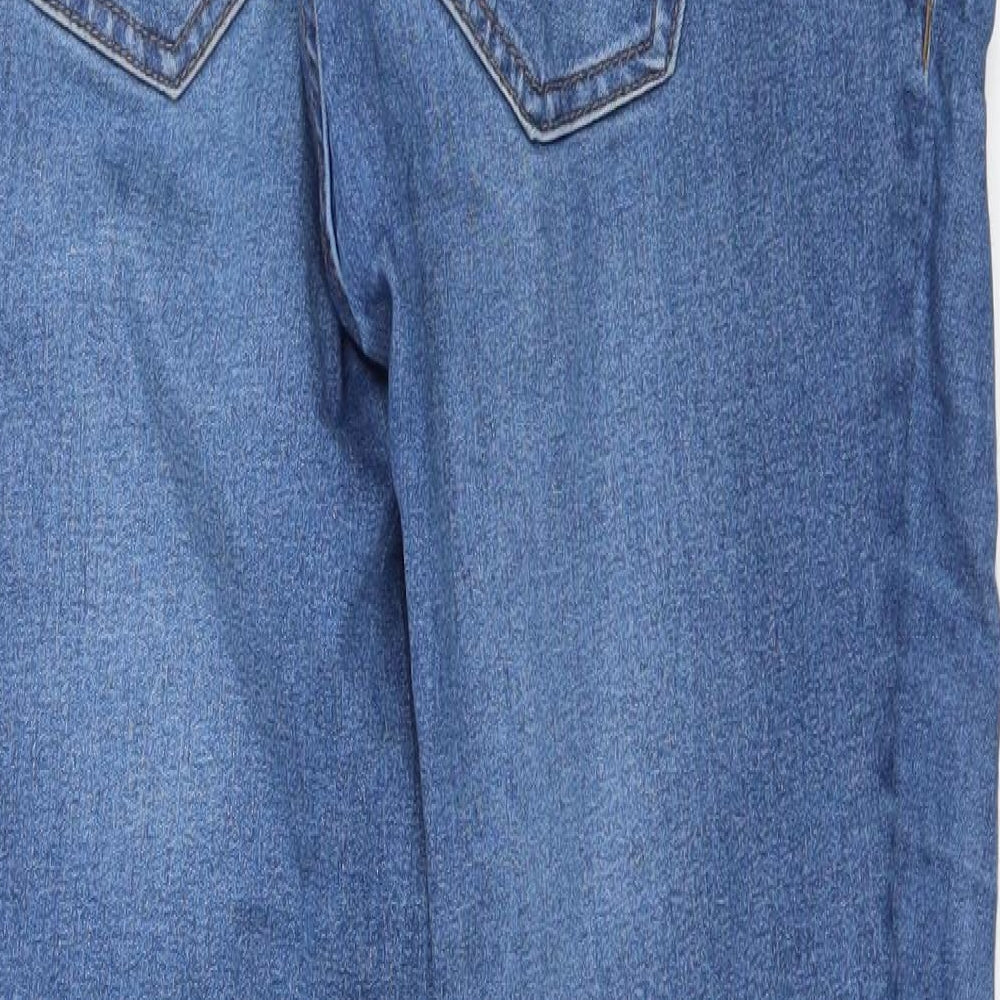 New Look Womens Blue  Denim Jegging Jeans Size 8 L27 in