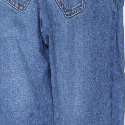 New Look Womens Blue  Denim Jegging Jeans Size 8 L27 in