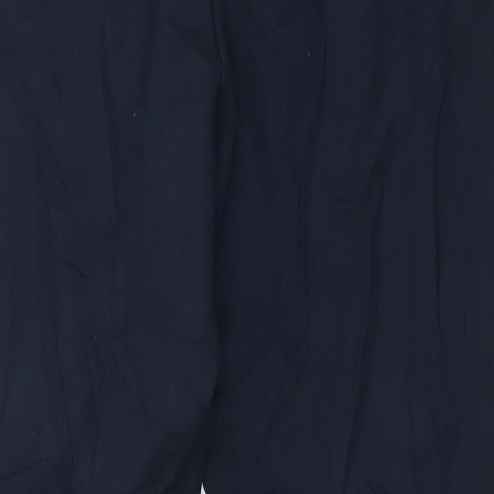 Womens UK Size 12 Marks and Spencer Regular Fit  Blue Trousers