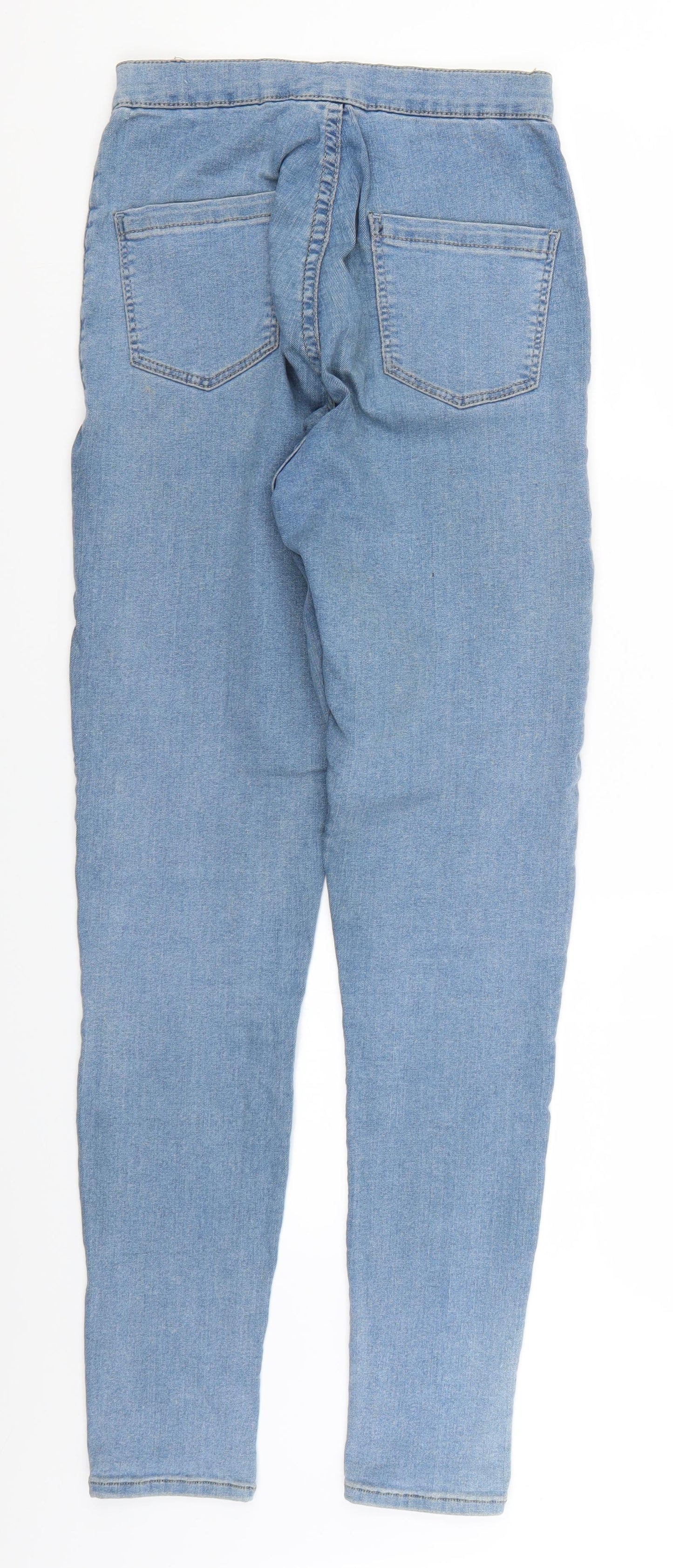 Topshop Womens Blue  Denim Skinny Jeans Size 28 in L32 in