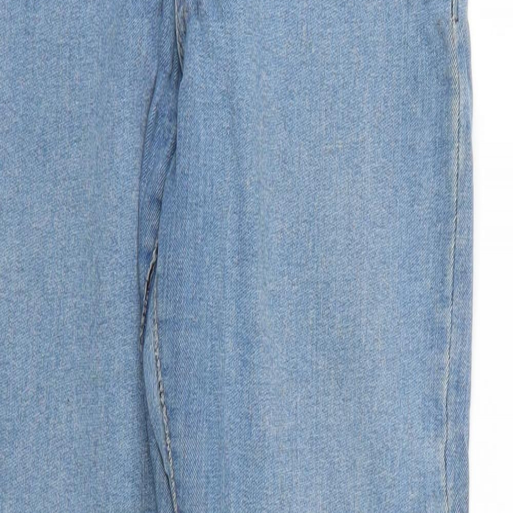 Topshop Womens Blue  Denim Skinny Jeans Size 28 in L32 in