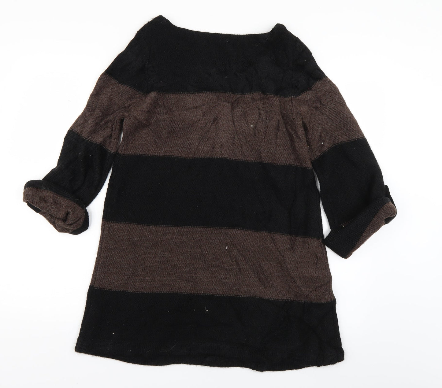 Womens UK Size 12 M&S Brown Pullover Jumper