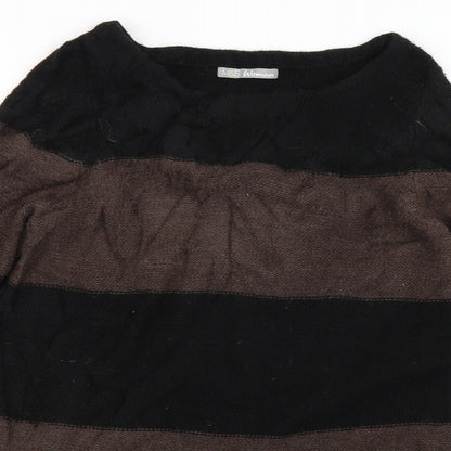 Womens UK Size 12 M&S Brown Pullover Jumper
