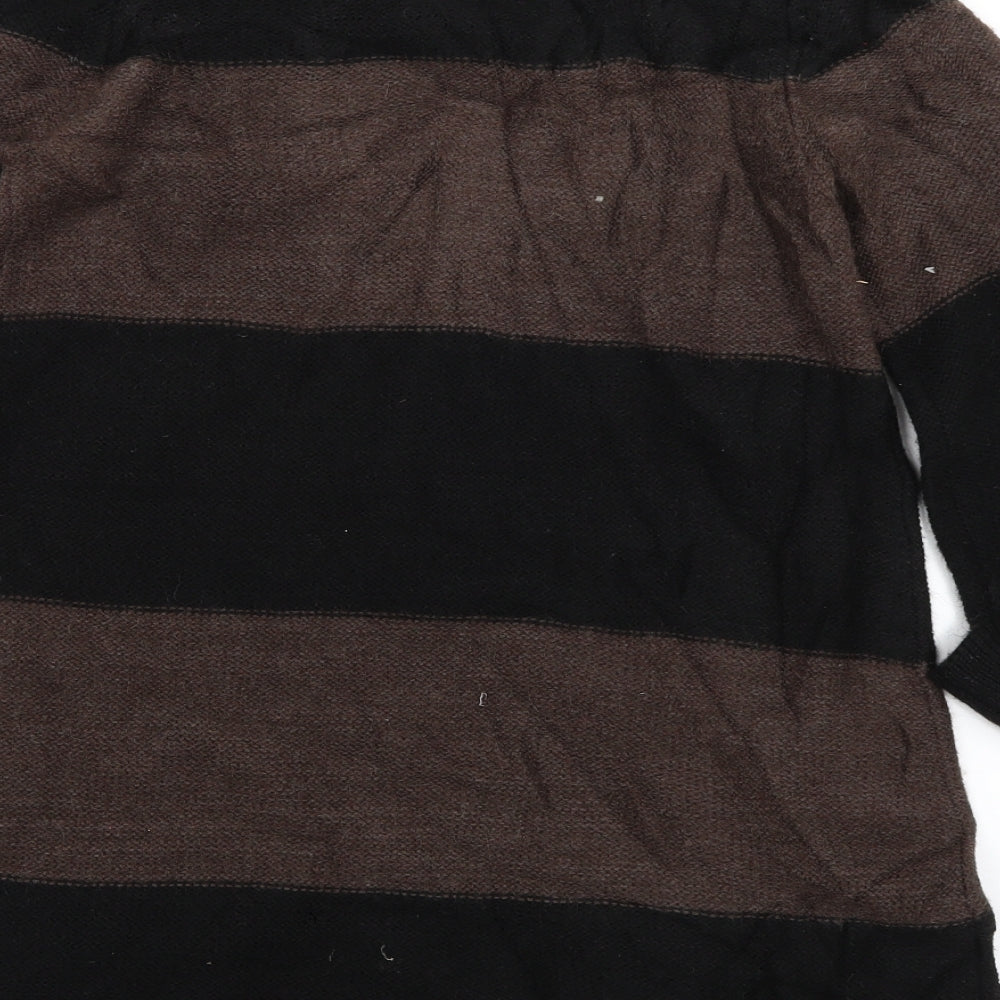 Womens UK Size 12 M&S Brown Pullover Jumper